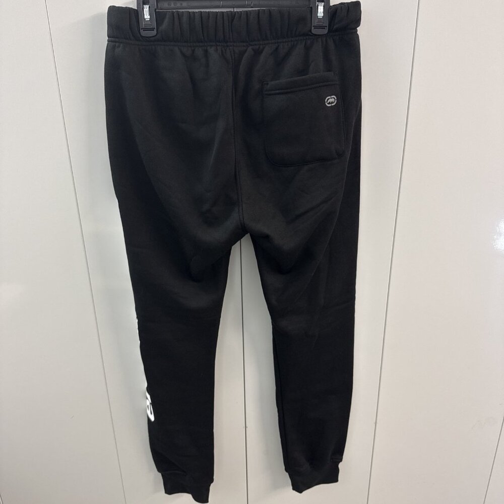 Ecko Unltd Mens Medium‎ Black Fleece Jogger Elastic Waist Logo EO49G286 NWT - Picture 5 of 15